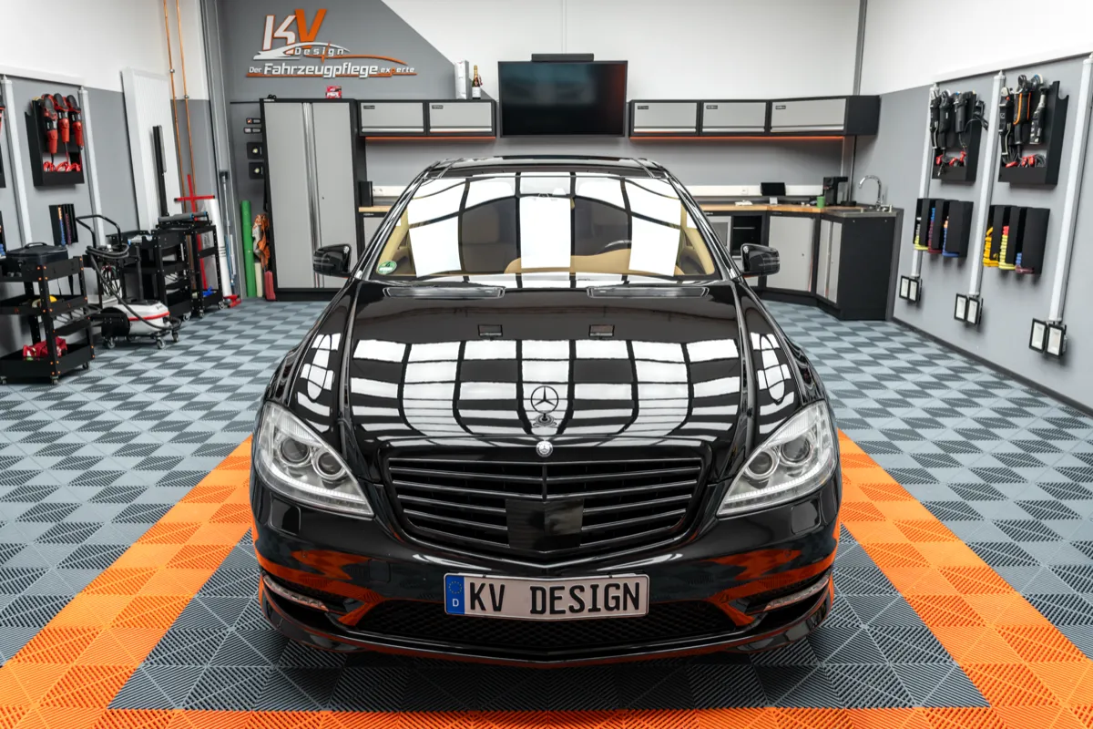 Mercedes-Benz S-Klasse — Lackkorrektur & High-End Versiegelung