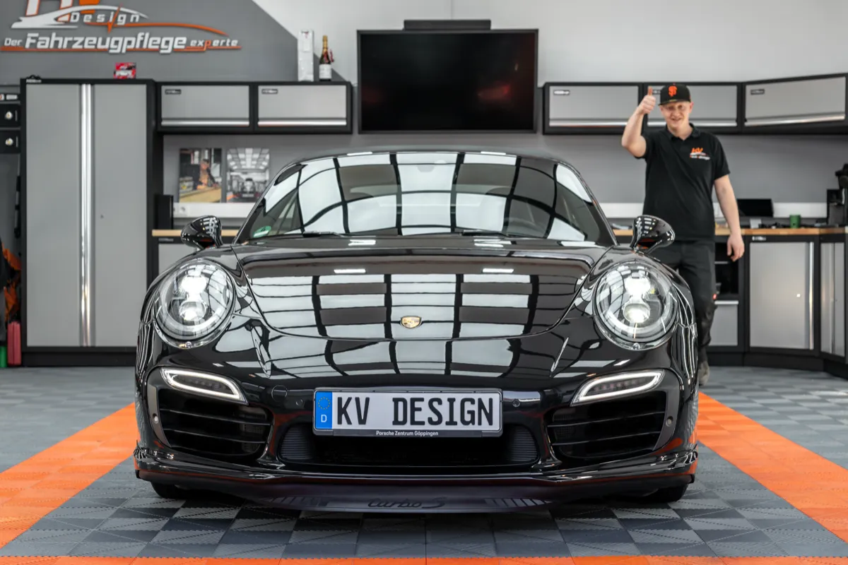Porsche 911 Turbo S — High-End Lackkorrektur & Langzeitschutz — Bild 1
